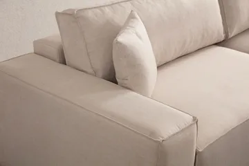 Munehiro Hörnbäddsoffa - Ecru - Möbler - Soffa - Bäddsoffa