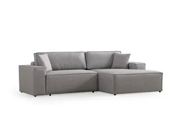 Munehiro Hörnbäddsoffa - Ljusgrå - Möbler - Soffa - Bäddsoffa