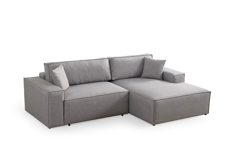 Munehiro Hörnbäddsoffa - Ljusgrå - Möbler - Soffa - Bäddsoffa