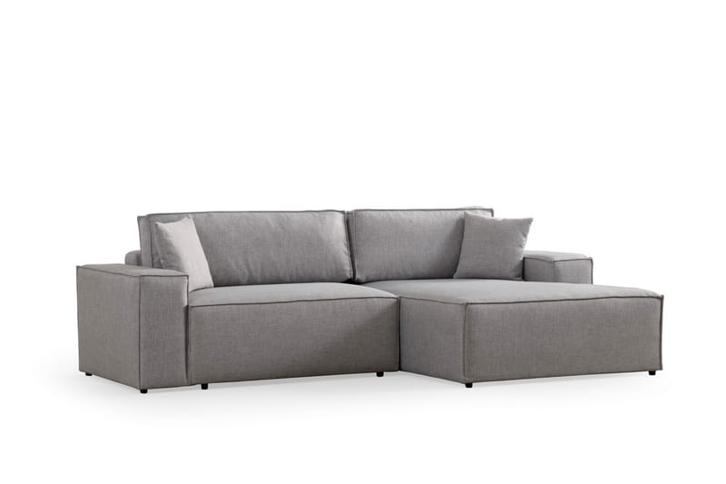 Munehiro Hörnbäddsoffa - Ljusgrå - Möbler - Soffa - Bäddsoffa