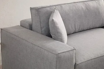 Munehiro Hörnbäddsoffa - Ljusgrå - Möbler - Soffa - Bäddsoffa