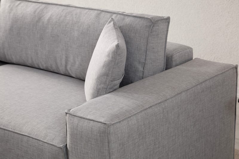 Munehiro Hörnbäddsoffa - Ljusgrå - Möbler - Soffa - Bäddsoffa