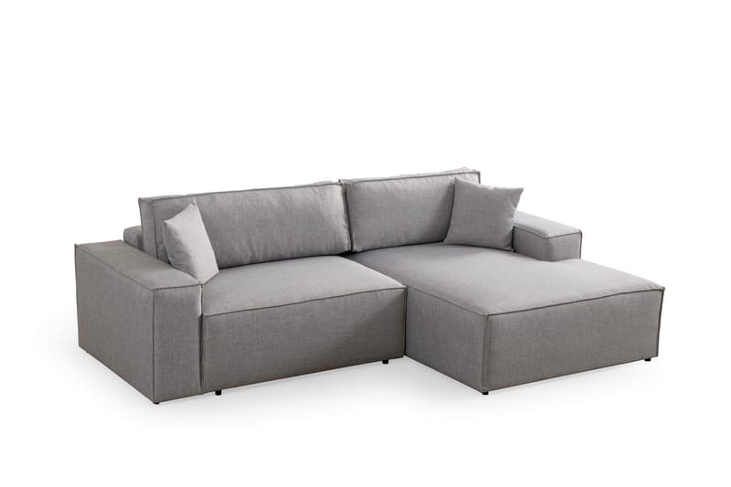 Munehiro Hörnbäddsoffa - Ljusgrå - Möbler - Soffa - Bäddsoffa
