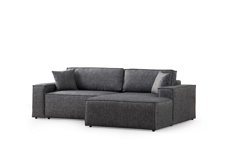 Munehiro Hörnbäddsoffa - Mörkgrå - Möbler - Soffa - Bäddsoffa