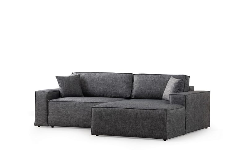 Munehiro Hörnbäddsoffa - Mörkgrå - Möbler - Soffa - Bäddsoffa