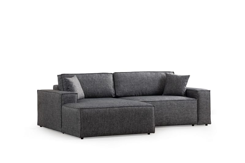 Munehiro Hörnbäddsoffa - Mörkgrå - Möbler - Soffa - Bäddsoffa