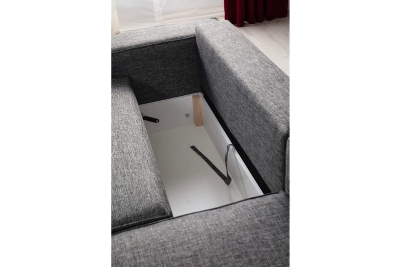 Munehiro Hörnbäddsoffa - Mörkgrå - Möbler - Soffa - Bäddsoffa