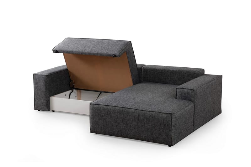 Munehiro Hörnbäddsoffa - Mörkgrå - Möbler - Soffa - Bäddsoffa