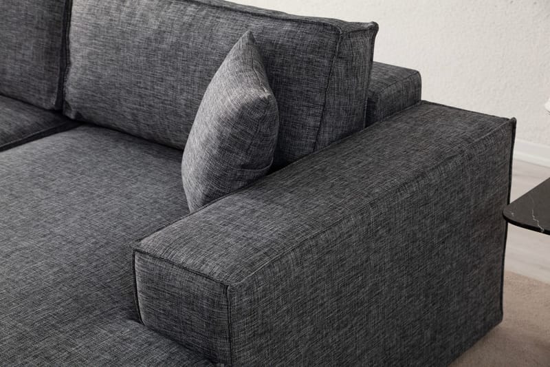 Munehiro Hörnbäddsoffa - Mörkgrå - Möbler - Soffa - Bäddsoffa
