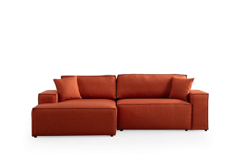 Munehiro Hörnbäddsoffa - Orange - Möbler - Soffa - Bäddsoffa