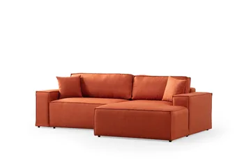 Munehiro Hörnbäddsoffa - Orange - Möbler - Soffa - Bäddsoffa