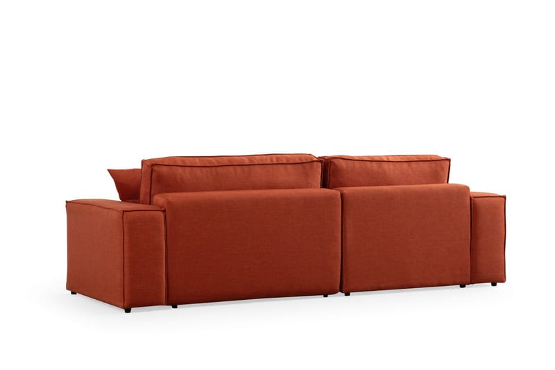 Munehiro Hörnbäddsoffa - Orange - Möbler - Soffa - Bäddsoffa