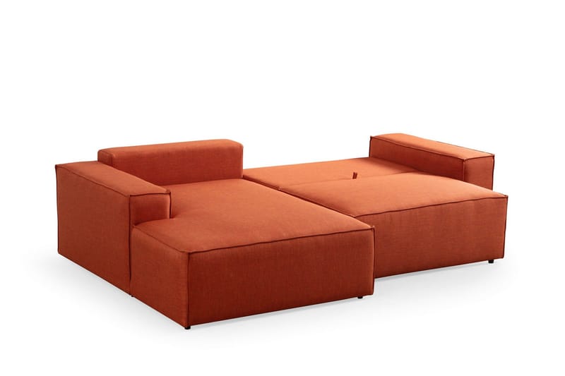 Munehiro Hörnbäddsoffa - Orange - Möbler - Soffa - Bäddsoffa