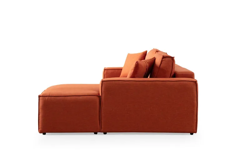 Munehiro Hörnbäddsoffa - Orange - Möbler - Soffa - Bäddsoffa