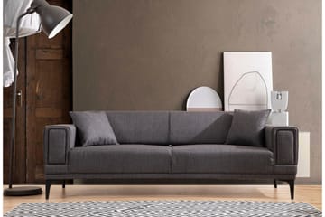 Naoko 3-sits Bäddsoffa - Mörkgrå - Möbler - Soffa - Bäddsoffa