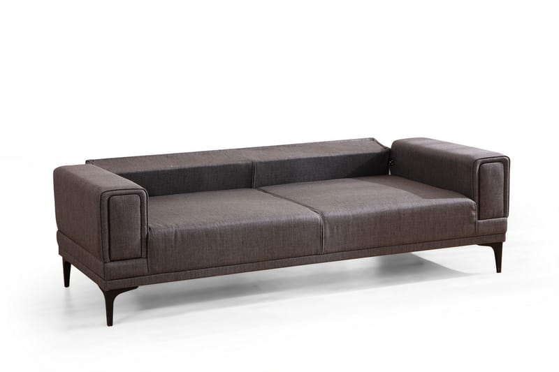 Naoko 3-sits Bäddsoffa - Mörkgrå - Möbler - Soffa - Bäddsoffa
