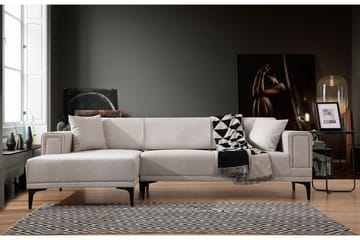 Naoko Bäddsoffa med divan - Beige - Möbler - Soffa - Bäddsoffa