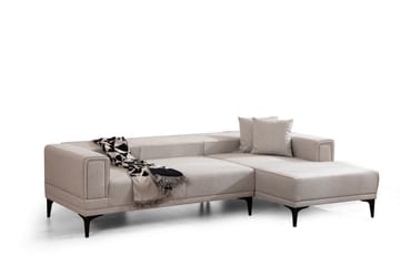 Naoko Bäddsoffa med divan - Beige - Möbler - Soffa - Bäddsoffa