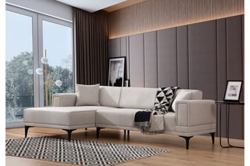 Naoko Bäddsoffa med divan - Beige - Möbler - Soffa - Bäddsoffa