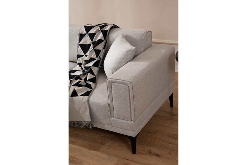 Naoko Bäddsoffa med divan - Beige - Möbler - Soffa - Bäddsoffa