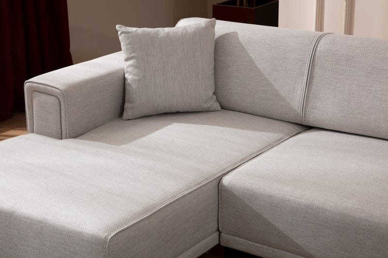 Naoko Bäddsoffa med divan - Beige - Möbler - Soffa - Bäddsoffa