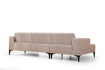 Naoko Bäddsoffa med divan - Ljusbrun - Möbler - Soffa - Bäddsoffa