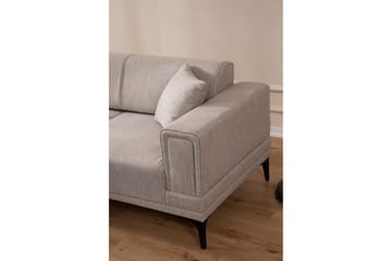 Naoko Bäddsoffa med divan - Ljusbrun - Möbler - Soffa - Bäddsoffa