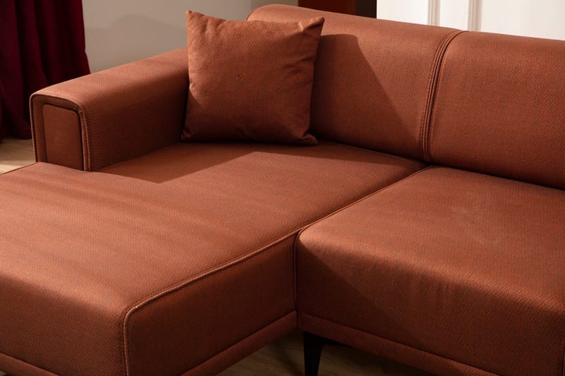 Naoko Bäddsoffa med divan - Röd - Möbler - Soffa - Bäddsoffa