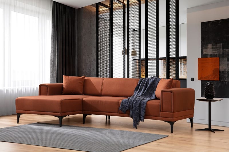 Naoko Bäddsoffa med divan - Röd - Möbler - Soffa - Bäddsoffa