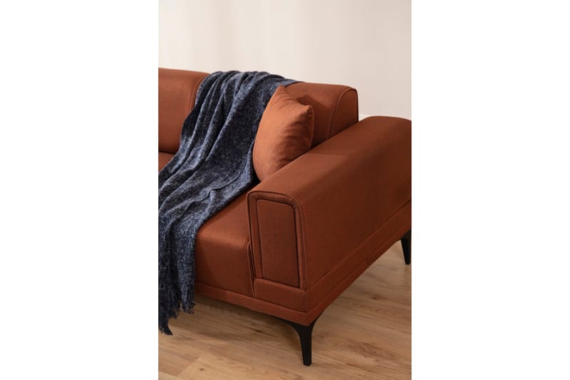 Naoko Bäddsoffa med divan - Röd - Möbler - Soffa - Bäddsoffa