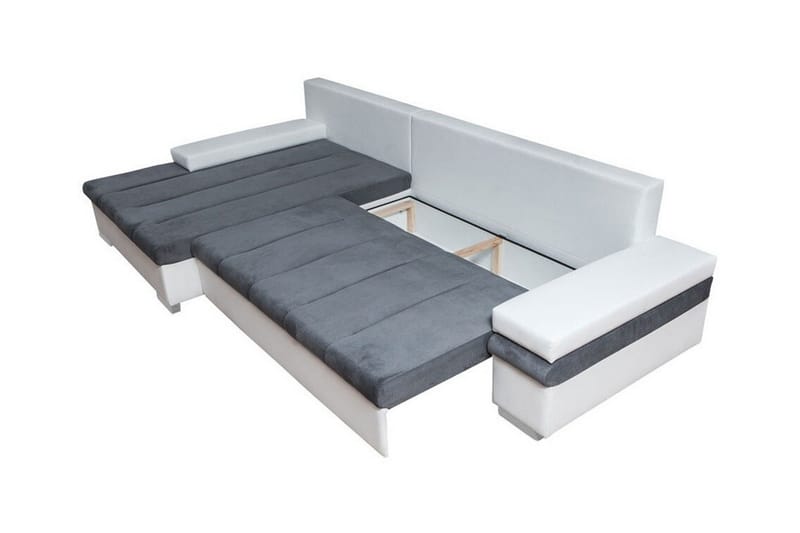 Naoma 3-sits Hörnbäddsoffa Beige - Möbler - Soffa - Bäddsoffa