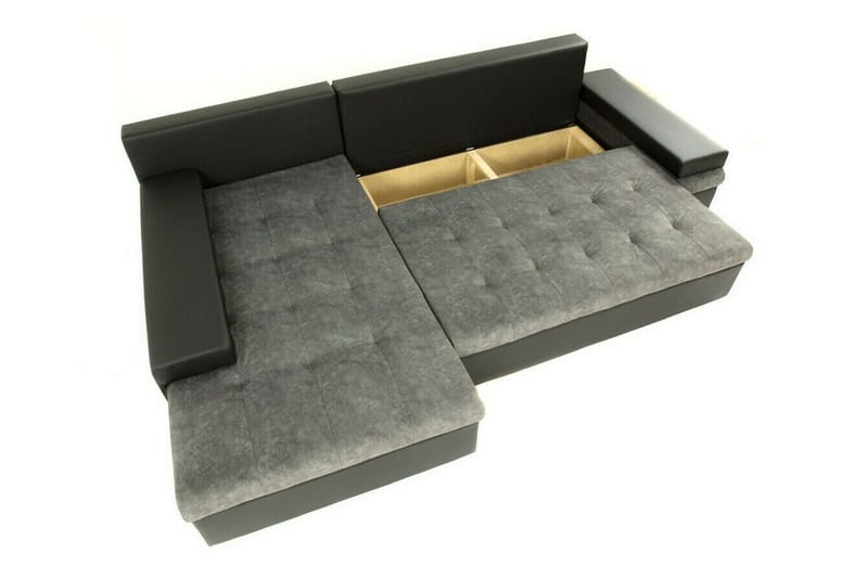 Naoma 3-sits Hörnbäddsoffa NO_BRAND Dark blue - Möbler - Soffa - Bäddsoffa