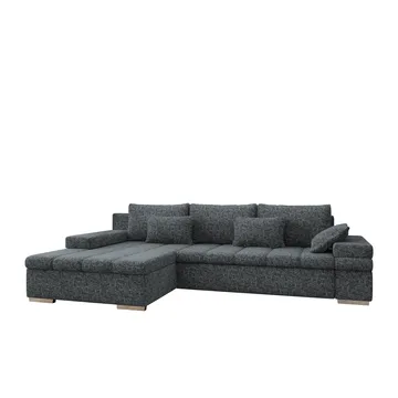 Naoma 4-sits Bäddsoffa divan vänster med förvaring
