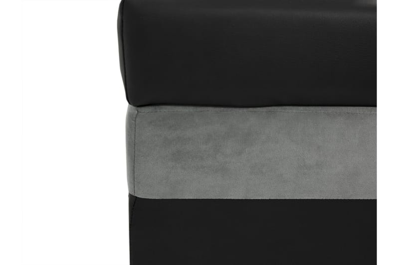 Naoma Bäddsoffa m. Divan 3-sits - Svart - Möbler - Soffa - Bäddsoffa