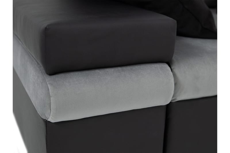 Naoma Bäddsoffa m. Divan 3-sits - Svart - Möbler - Soffa - Bäddsoffa