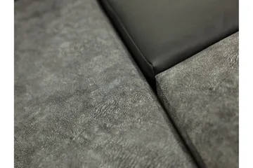 Naoma Bäddsoffa m. Divan 3-sits - Svart/Brun - Möbler - Soffa - Bäddsoffa
