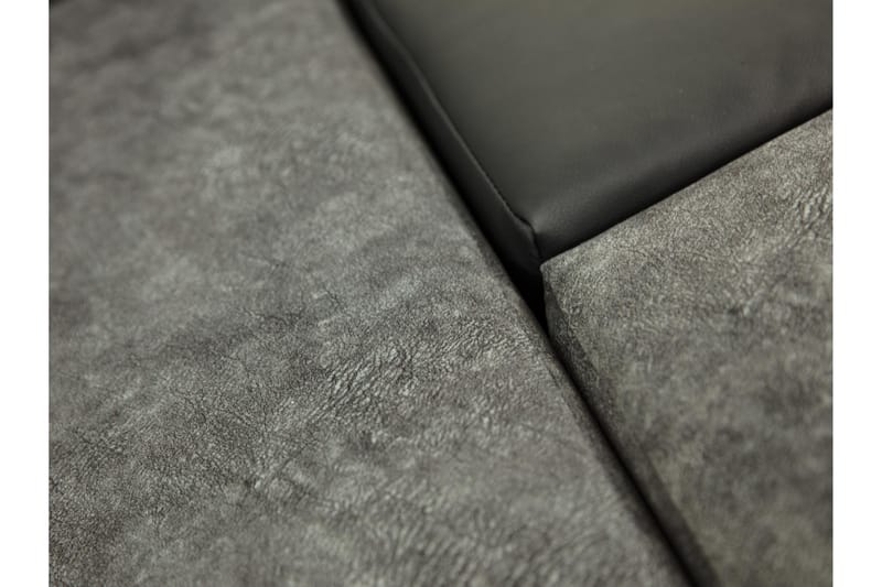 Naoma Bäddsoffa m. Divan 3-sits - Svart/Brun - Möbler - Soffa - Bäddsoffa