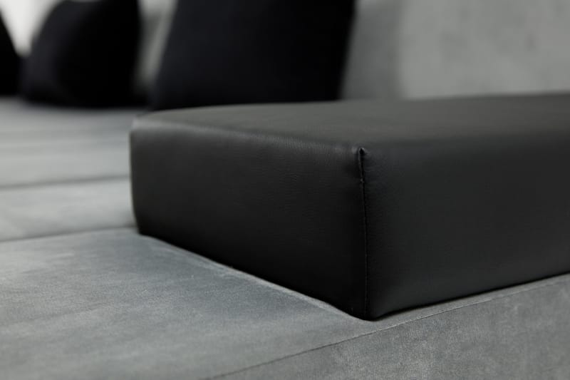 Naoma Divanbäddsoffa 310x175x83 cm - Grå - Möbler - Soffa - Bäddsoffa