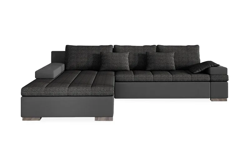 Naoma Divanbäddsoffa 310x175x83 cm, Grå