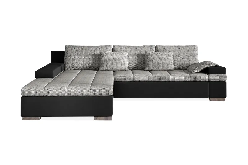 Naoma Divanbäddsoffa 310x175x83 cm - Grå - Möbler - Soffa - Bäddsoffa