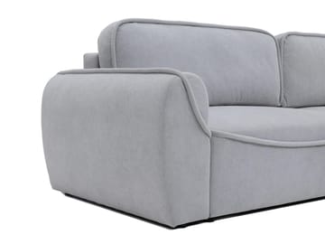 Navrel 3-sits Bäddsoffa med Divan och förvaring - Grå - Möbler - Soffa - Bäddsoffa