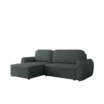 Navrel 3-sits Bäddsoffa med Divan och förvaring - Grå - Möbler - Soffa - Bäddsoffa