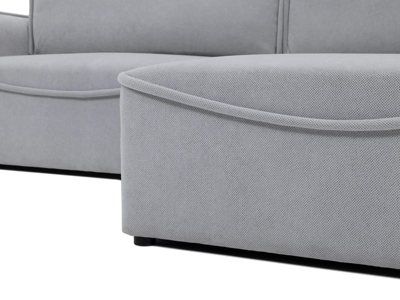 Navrel 3-sits Bäddsoffa med Divan och förvaring - Ljusgrå - Möbler - Soffa - Bäddsoffa
