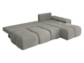 Nessa 4-sits Bäddsoffa divan vänster med förvaring - grå - Möbler - Soffa - Bäddsoffa