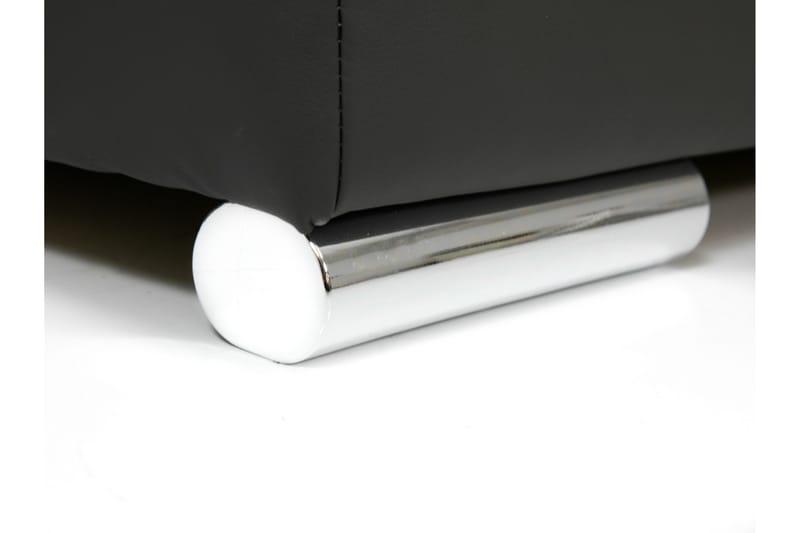 Niko U-Bäddsoffa 350x205x76 cm Divan Höger - Grå/Svart - Möbler - Soffa - Bäddsoffa