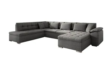 Niko U-Bäddsoffa 350x205x76 cm Divan Höger
