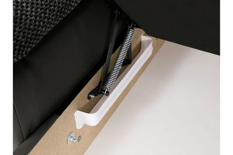 Niko U-Bäddsoffa 350x205x76 cm Divan Vänster - Grå/Svart - Möbler - Soffa - Bäddsoffa