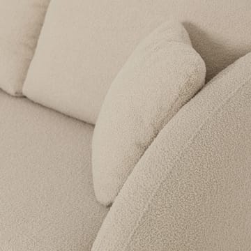Norrby 3-sits Vänstervänd Längsbäddad Bäddsoffa 142.5x224 cm i Tyg - Beige - Möbler - Soffa - Bäddsoffa