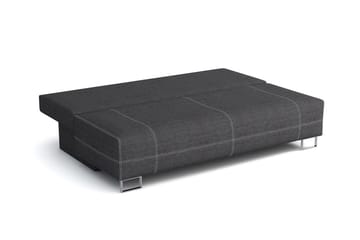 Optima Bäddsoffa 200x90x90 cm - Svart/Grå - Möbler - Soffa - Bäddsoffa
