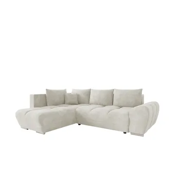 Ostra 4-sits Bäddsoffa divan med vänster förvaring